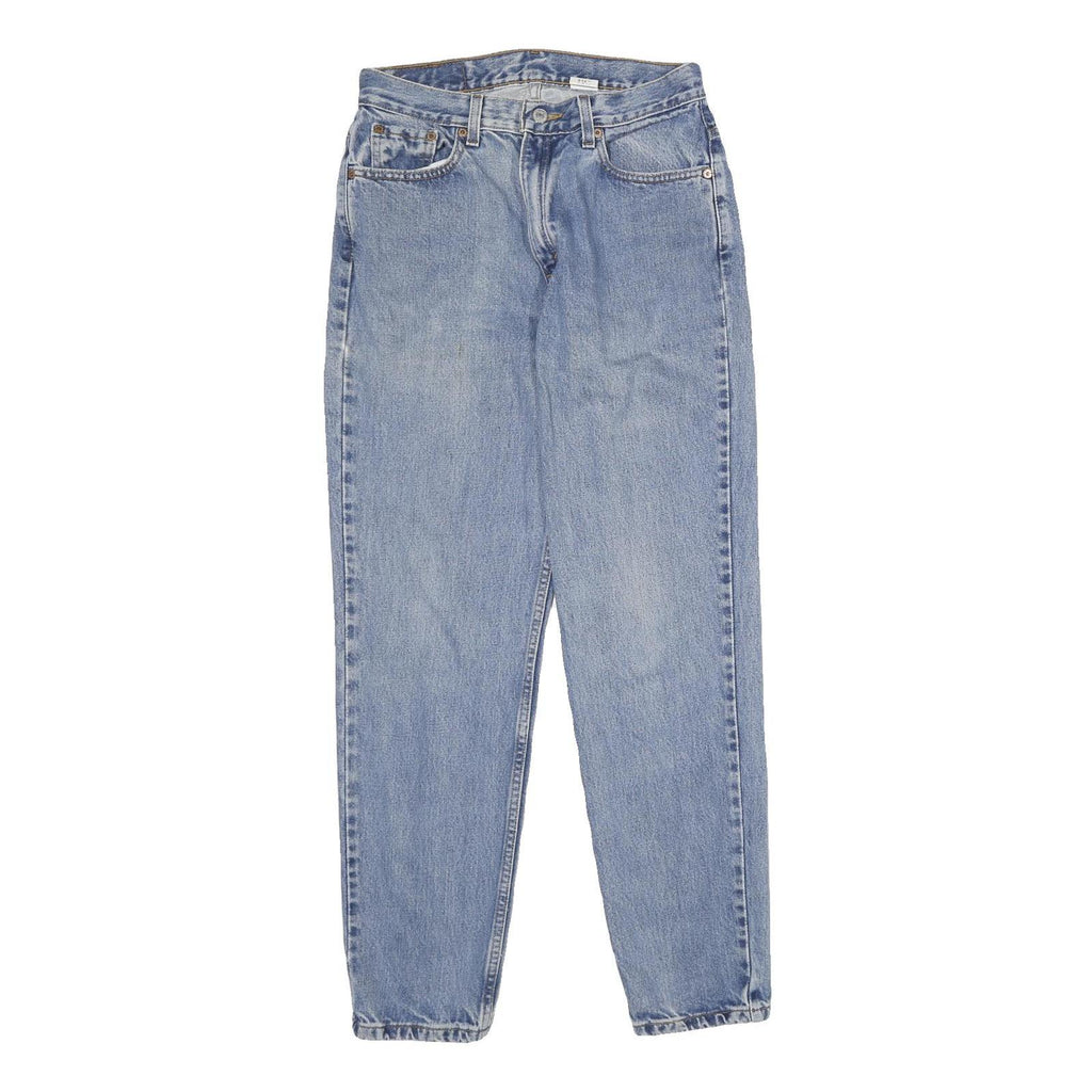 LEVI'S 512 Tapered Womens Jeans Blue Slim Denim Medium W30 L30 Classic Cotton