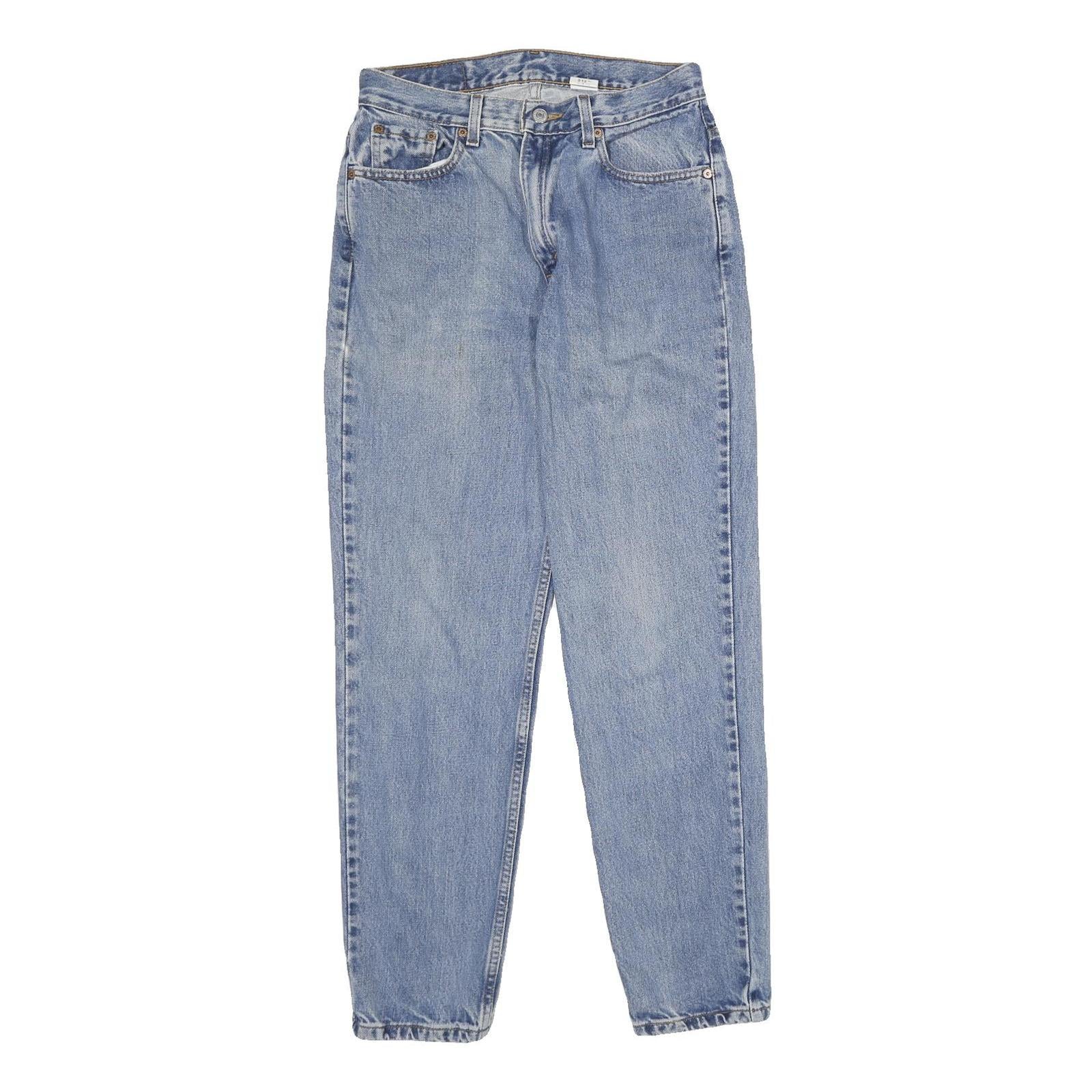 LEVI'S 512 Tapered Womens Jeans Blue Slim Denim Medium W30 L30 Classic Cotton