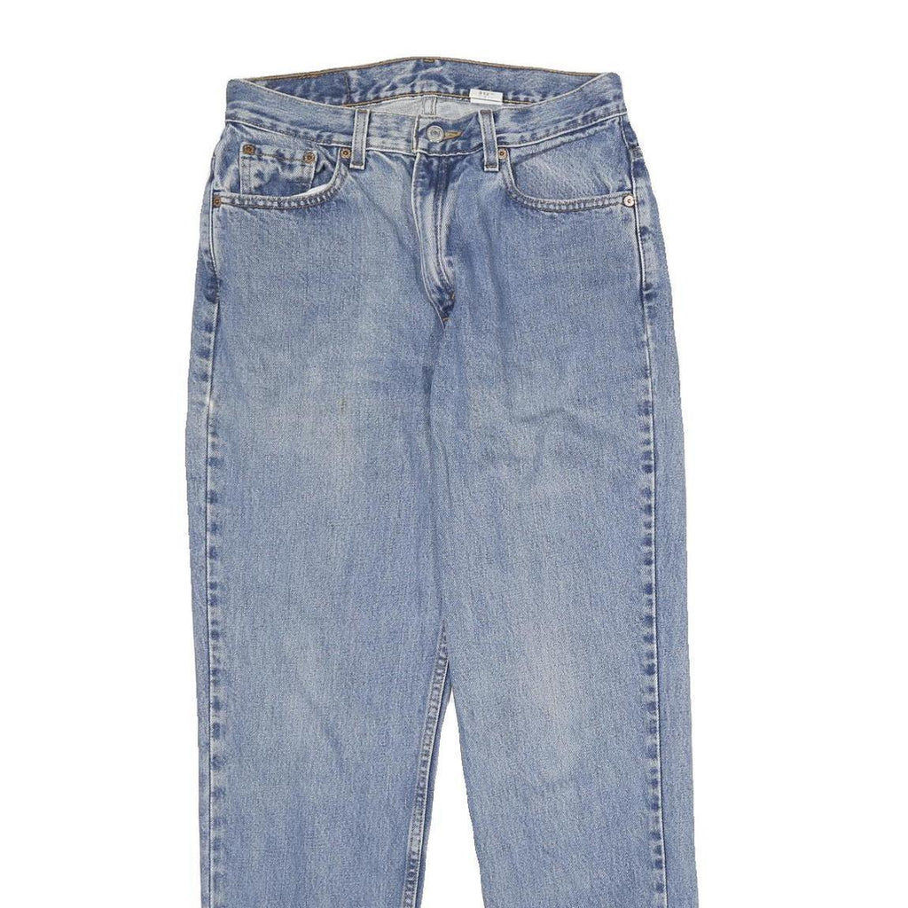 LEVI'S 512 Tapered Womens Jeans Blue Slim Denim Medium W30 L30 Classic Cotton