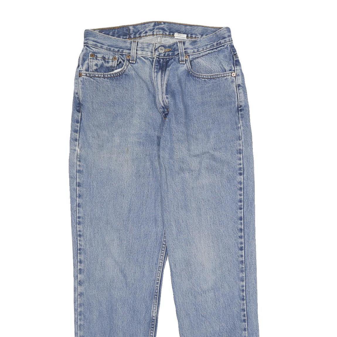 LEVI'S 512 Tapered Womens Jeans Blue Slim Denim Medium W30 L30 Classic Cotton