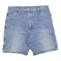 WRANGLER Mens Shorts Blue Casual XL W38 Denim Cotton Blend Relaxed Fit