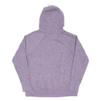 CALVIN KLEIN Womens Purple Hoodie Pullover L