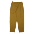 MAX&CO Womens Wool Blend Mustard Relaxed Tapered Trousers W30 L31 Elegant