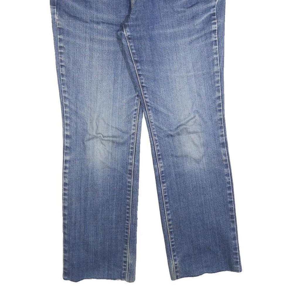 LEVI'S 505 Womens Jeans Blue Regular Straight Denim Medium W32 L26 Classic Zip