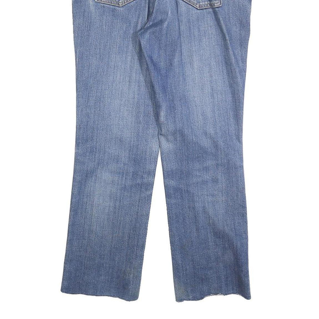 LEVI'S 505 Womens Jeans Blue Regular Straight Denim Medium W32 L26 Classic Zip