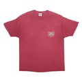 HARLEY DAVIDSON Mens Red Graphic T-Shirt L Short Sleeve Crew Neck Timeless