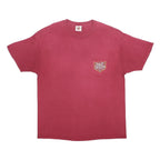HARLEY DAVIDSON Mens Red Graphic T-Shirt L Short Sleeve Crew Neck Timeless