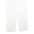 DICKIES Mens White Regular Fit Straight Denim Jeans W38 L32 Workwear Utility