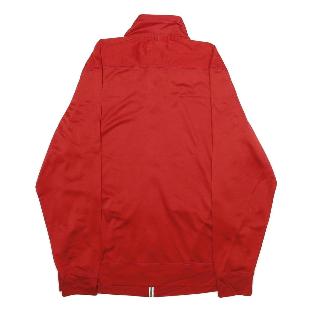 ADIDAS Mens Red Cheetahs Football Track Jacket L Polyester Zip Sportswear