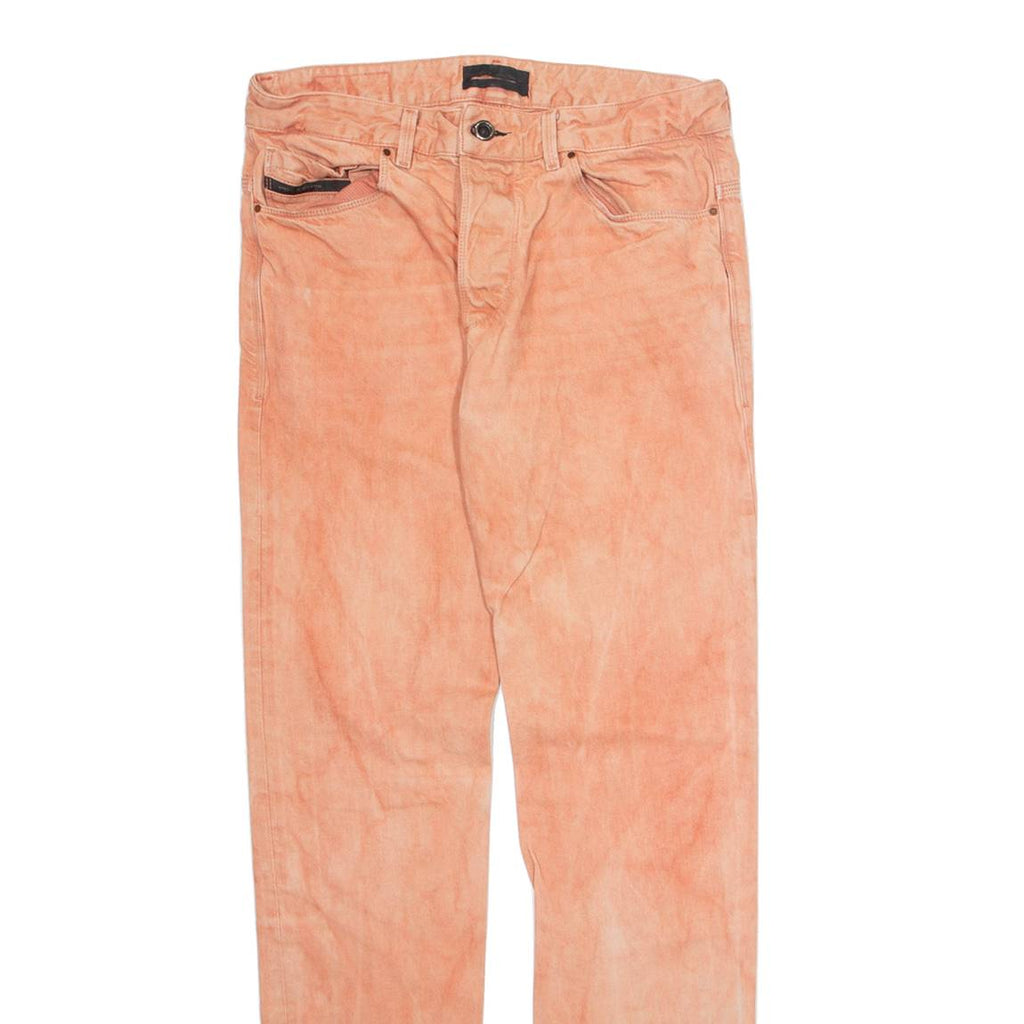 DIESEL Mens Jeans Pink Regular Straight W30 L32