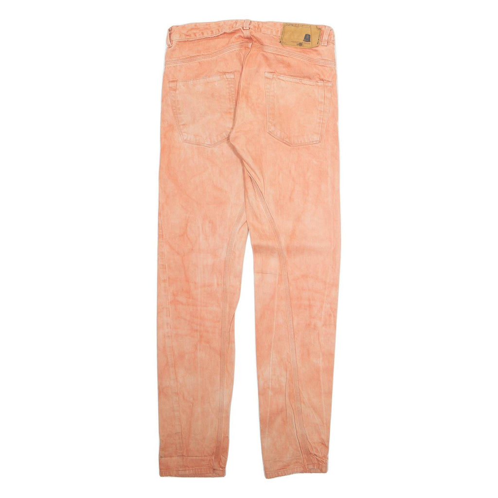 DIESEL Mens Jeans Pink Regular Straight W30 L32