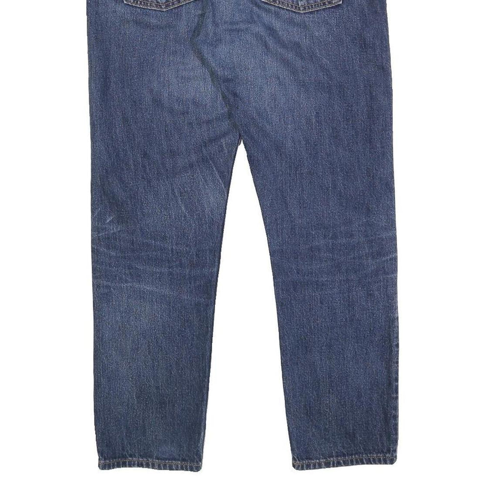 LEVI'S Womens Regular Fit Straight Blue Denim Medium Wash Jeans W32 L28 Classic