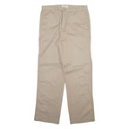 CALVIN KLEIN Mens Trousers Beige Regular Straight W30 L30