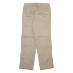 CALVIN KLEIN Mens Trousers Beige Regular Straight W30 L30