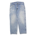 DICKIES Mens Jeans Blue Regular Straight Denim Light W34 L30 Workwear Casual