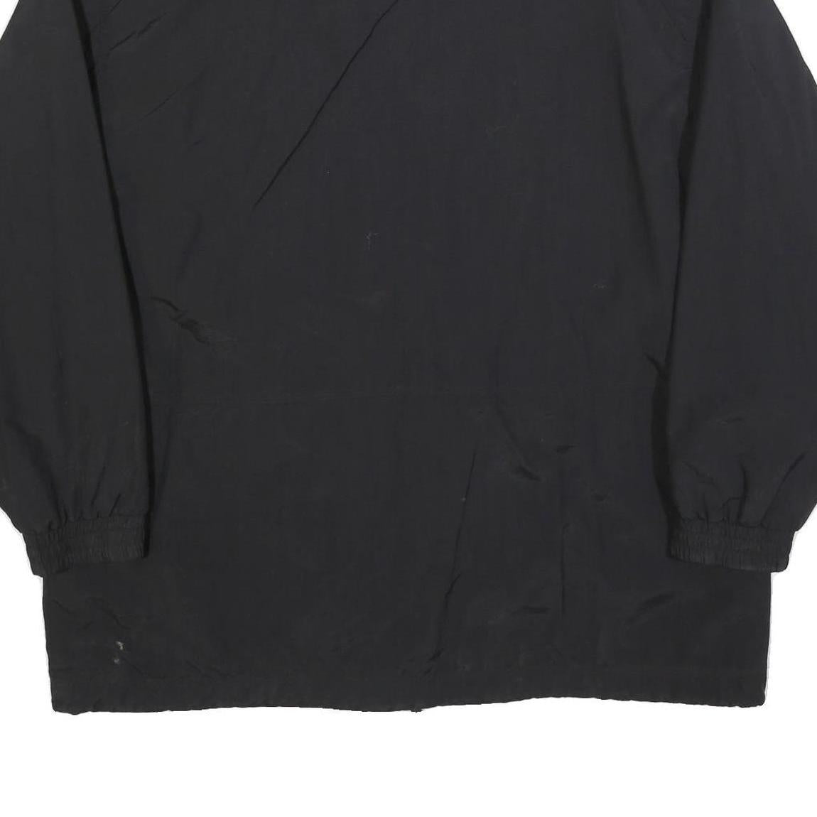 BEACH & SNOW Mens Black Jacket XL Polyester Blend Zip Casual Lightweight