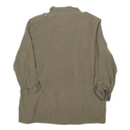 ZARA BASIC Womens Green M Jacket Polyester Blend Plain Zip Casual Outerwear