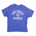 CHAMPION Mens Blue Air Force Academy Graphic T-Shirt XL Short Sleeve Crew Neck