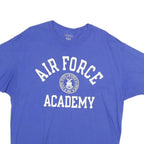 CHAMPION Mens Blue Air Force Academy Graphic T-Shirt XL Short Sleeve Crew Neck