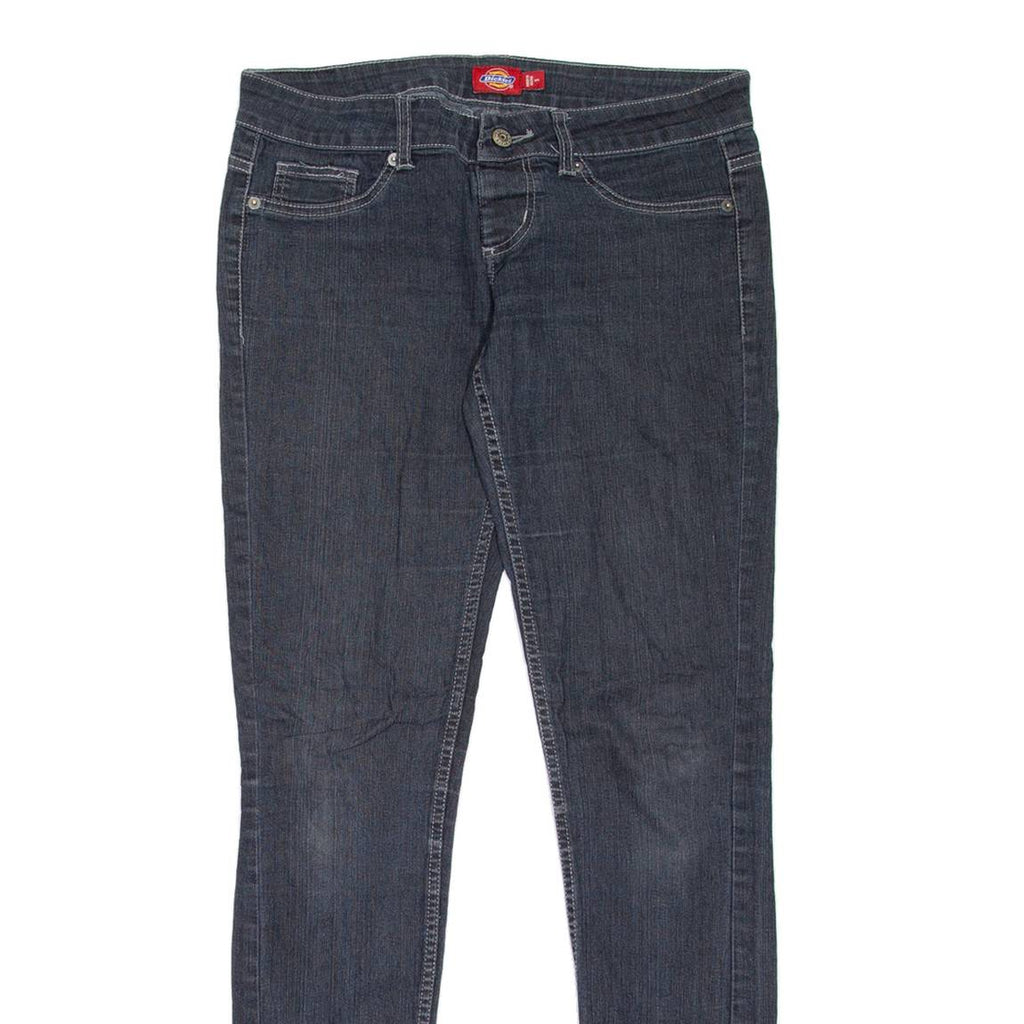 DICKIES Womens Jeans Blue Slim Jegging W30 L32