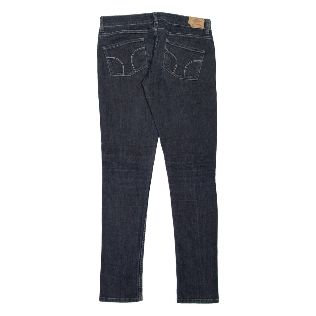 DICKIES Womens Jeans Blue Slim Jegging W30 L32