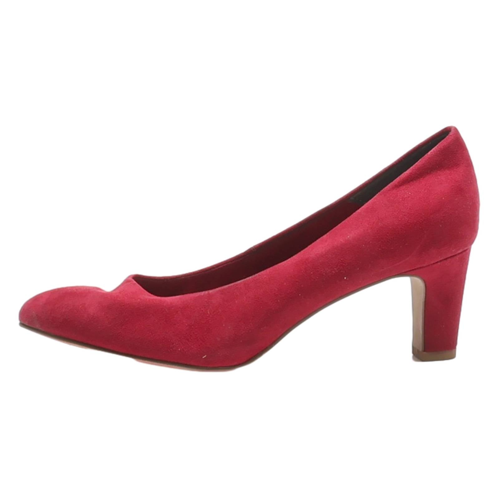 TAMARIS Pump Heels Pink Synthetic Womens UK 6