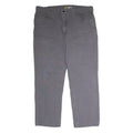 CARHARTT Workwear Mens Canvas Trousers Grey Relaxed Straight W40 L30