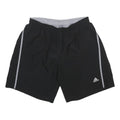 ADIDAS Mens Black Casual Shorts M W26 Sports Gym Polyester Elastic Waist