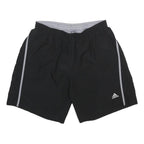 ADIDAS Mens Black Casual Shorts M W26 Sports Gym Polyester Elastic Waist