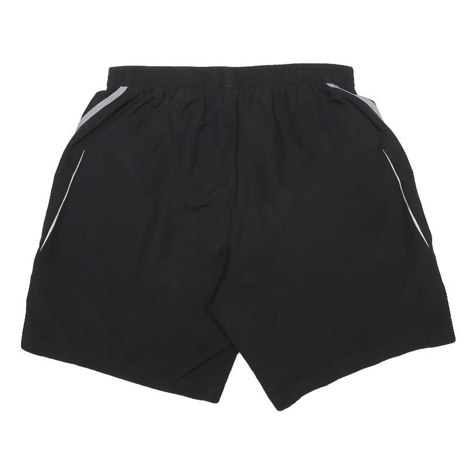 ADIDAS Mens Black Casual Shorts M W26 Sports Gym Polyester Elastic Waist