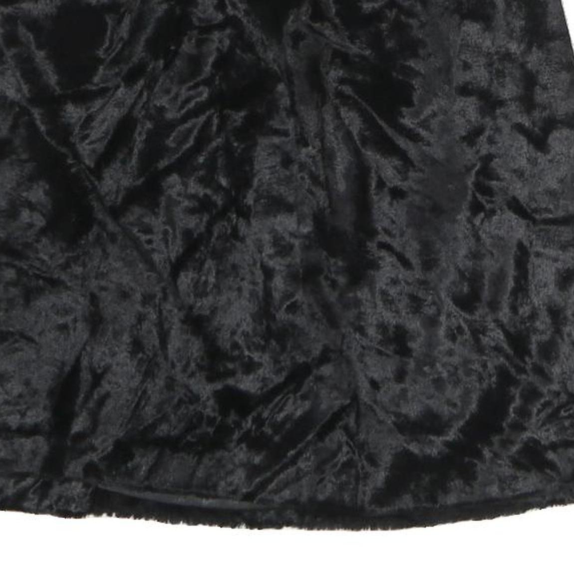 VERSACE Womens Black Mini Cotton Skirt Soft Feel Classic Stylish M
