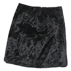 VERSACE Womens Black Mini Cotton Skirt Soft Feel Classic Stylish M