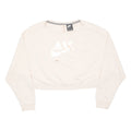 NIKE Cropped Womens Sweatshirt Pink L