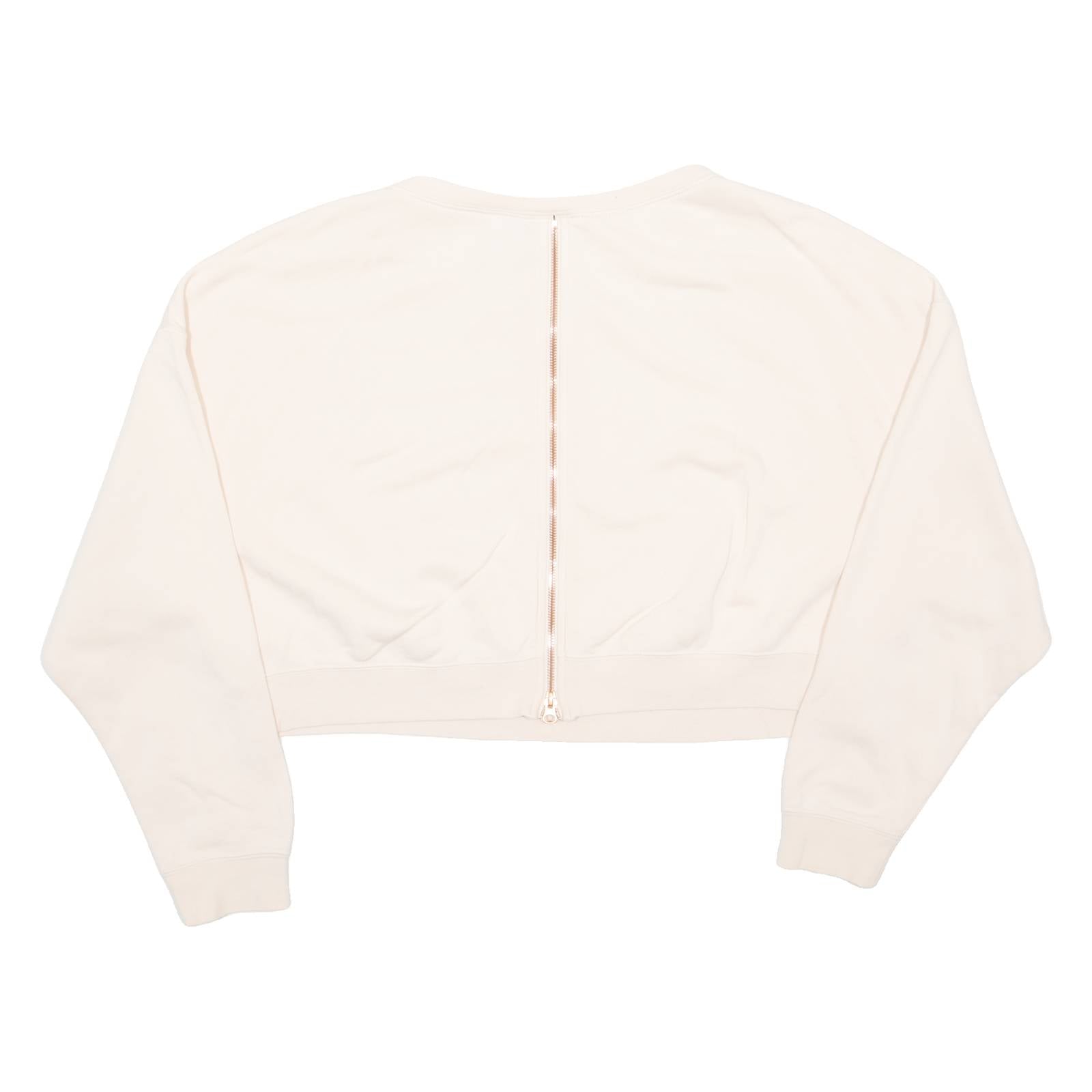 NIKE Cropped Womens Sweatshirt Pink L