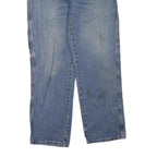 DICKIES Mens Blue Regular Fit Straight Leg Denim W34 L30 Workwear Zip Jeans