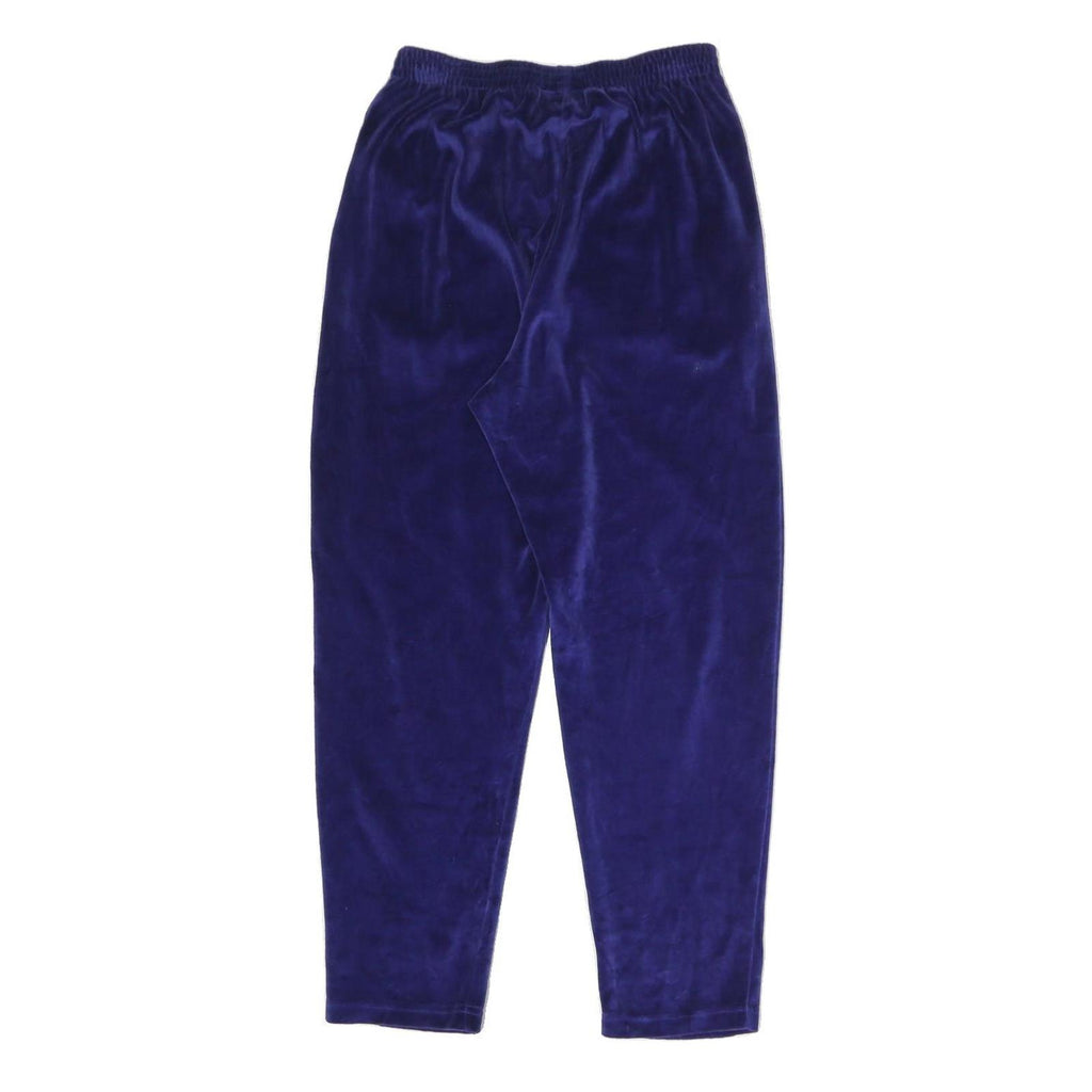 LIZ SPORT Womens Joggers Blue Slim Tapered M W26 L26 Plush Comfort