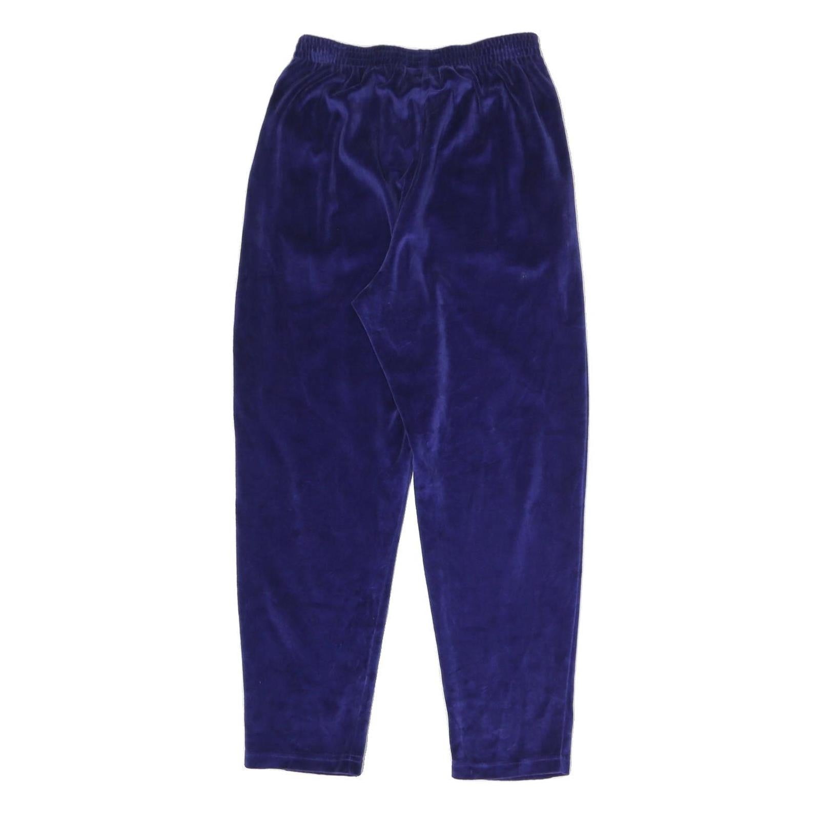 LIZ SPORT Womens Joggers Blue Slim Tapered M W26 L26 Plush Comfort