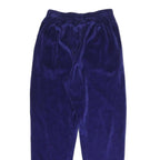 LIZ SPORT Womens Joggers Blue Slim Tapered M W26 L26 Plush Comfort