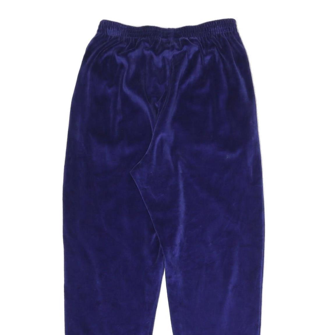 LIZ SPORT Womens Joggers Blue Slim Tapered M W26 L26 Plush Comfort