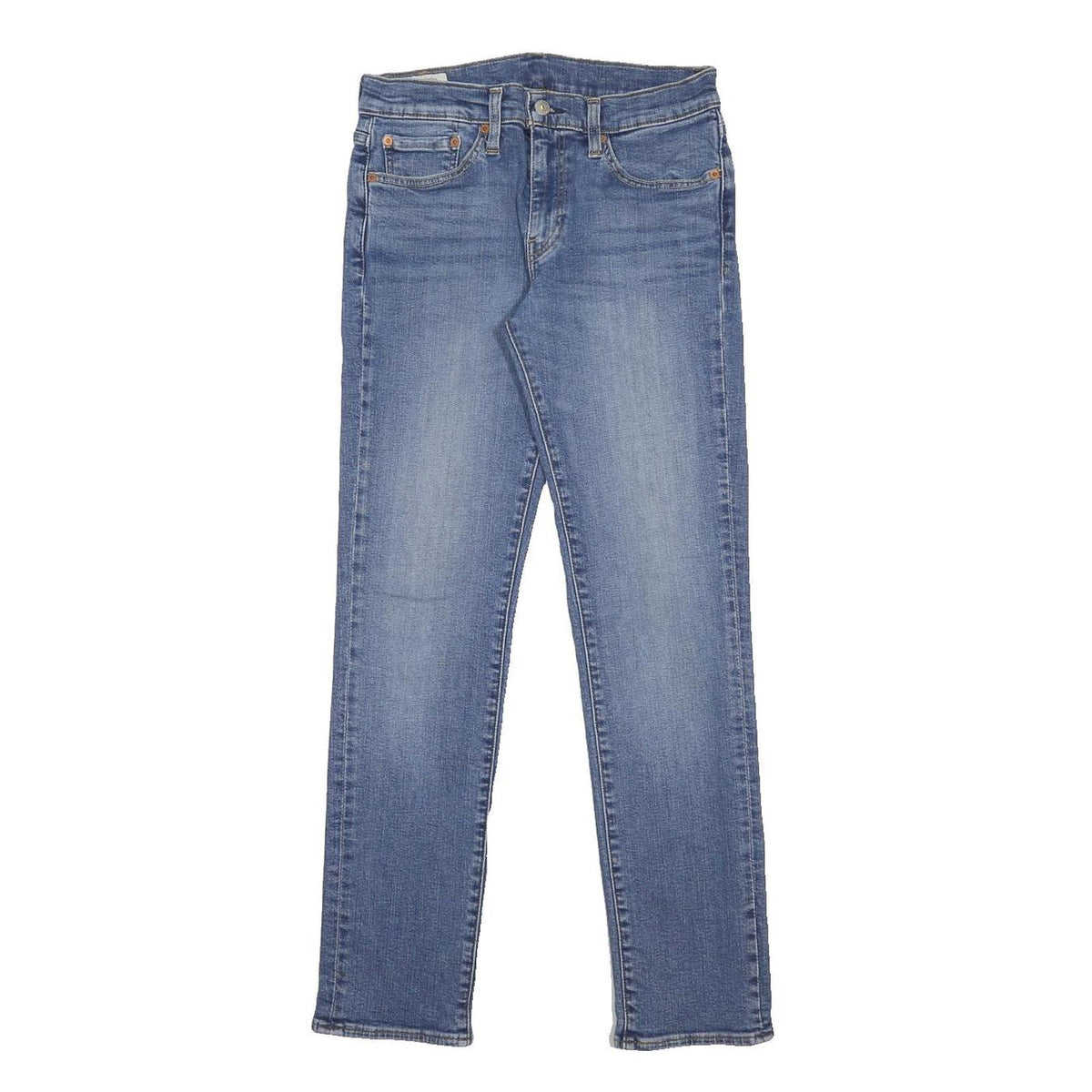 LEVI'S 511 BIG E Mens Slim Skinny Denim Medium W31 L32 Stretch Zip Jeans