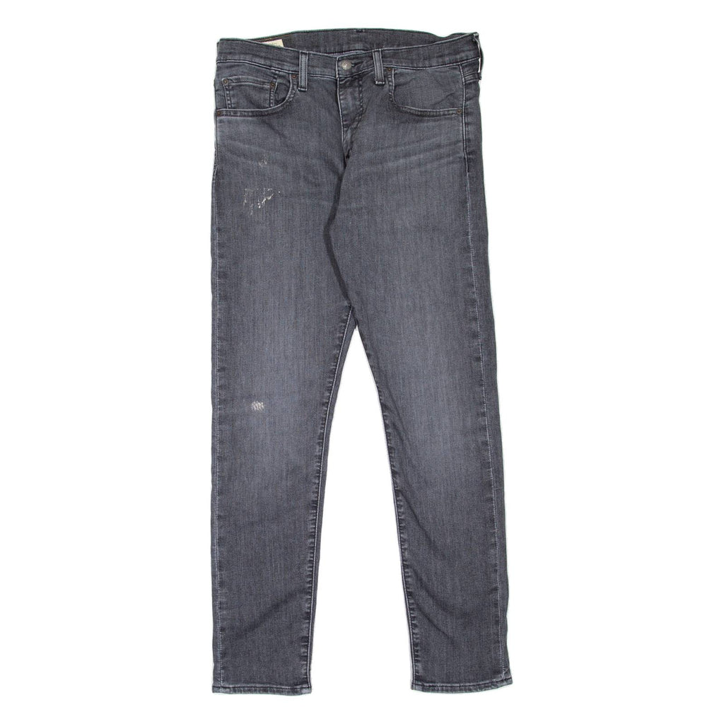 LEVI'S 512 BIG E Jeans Mens Grey Slim Tapered W32 L32