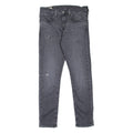 LEVI'S 512 BIG E Jeans Mens Grey Slim Tapered W32 L32