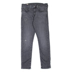 LEVI'S 512 BIG E Jeans Mens Grey Slim Tapered W32 L32