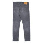 LEVI'S 512 BIG E Jeans Mens Grey Slim Tapered W32 L32