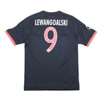 ADIDAS Mens Blue & Pink FC Bayern Munchen Football T-Shirt M Short Sleeve Crew