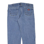 DICKIES Mens Jeans Blue Regular Straight Denim Medium W40 L32 Workwear