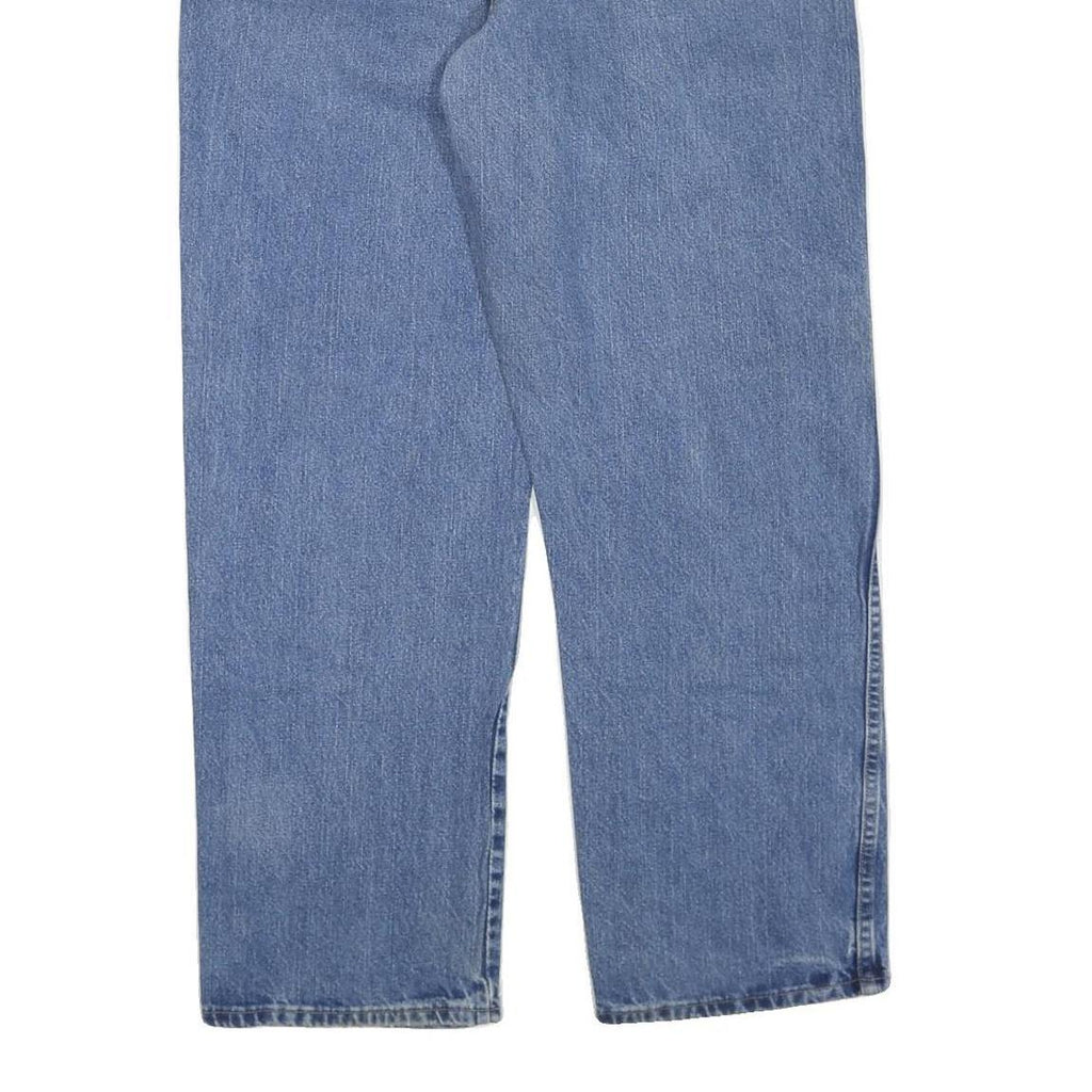 DICKIES Mens Jeans Blue Regular Straight Denim Medium W40 L32 Workwear