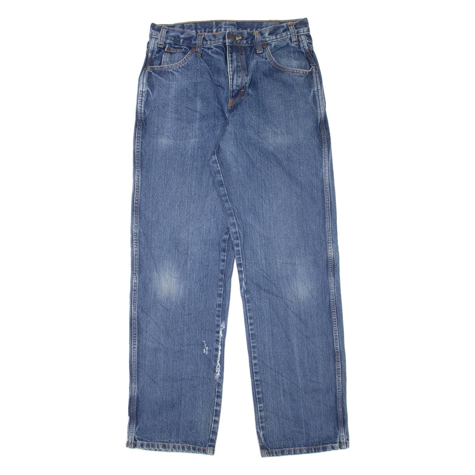 DICKIES Workwear Mens Jeans Blue Regular Straight W32 L34