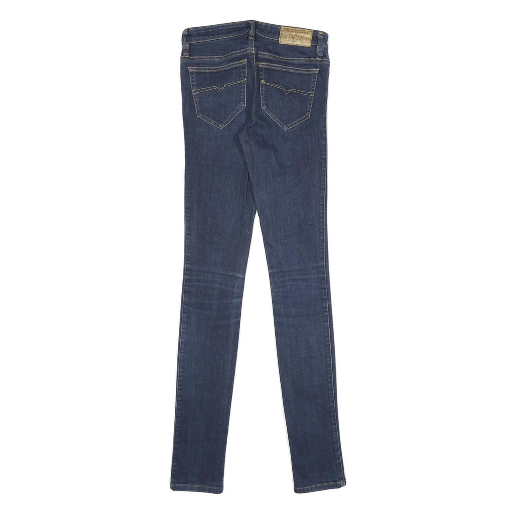 DIESEL Womens Slim Blue Denim Slim Skinny Jeans Cotton Blend W27 L34 Stylish