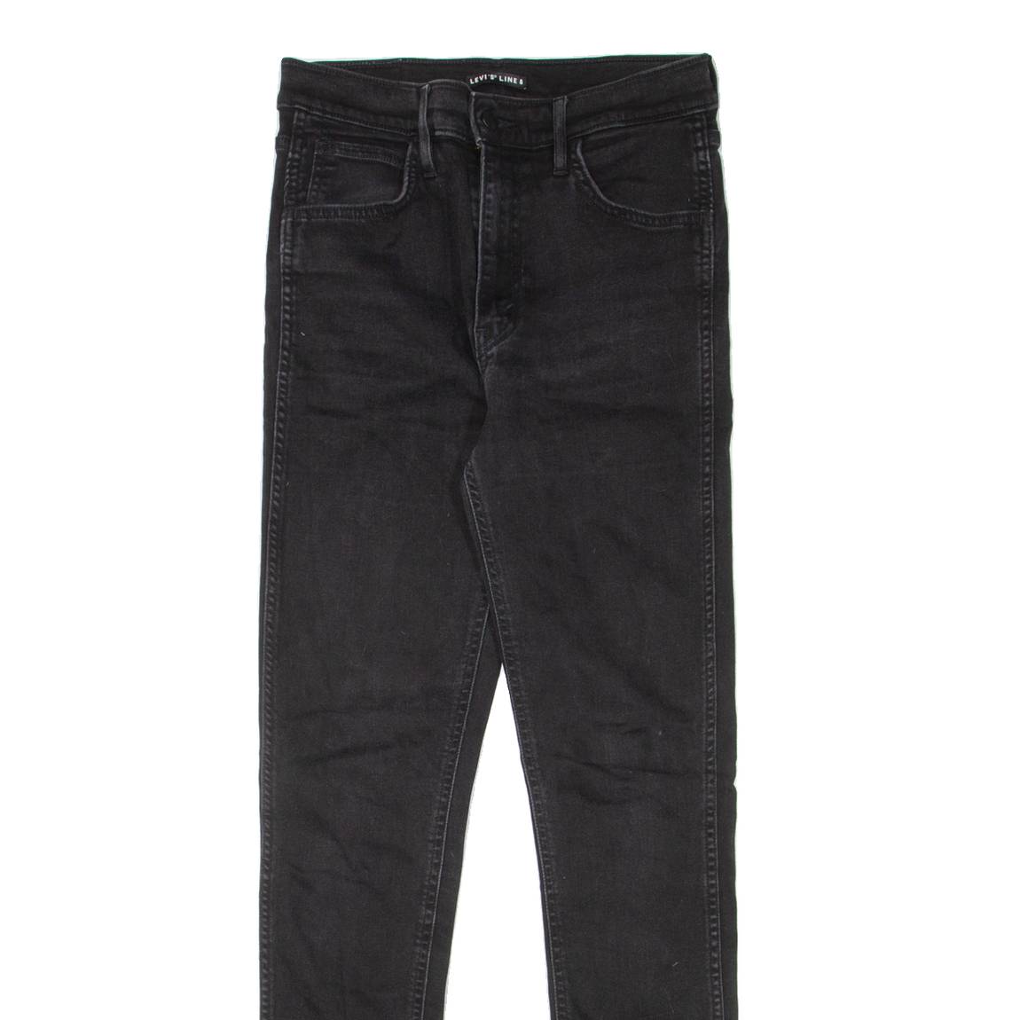LEVI'S Line 8 Womens Jeans Black Slim Skinny W28 L30